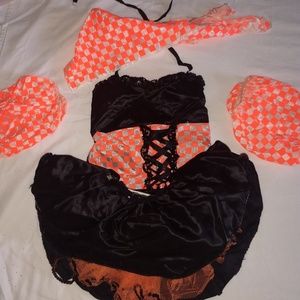 Little girls dance costume